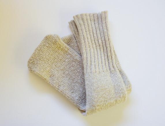 как из свитера сшить носки