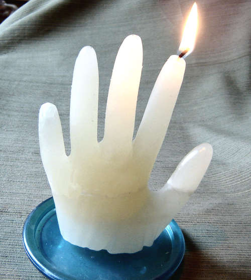 свечи на хеллоуин своими руками