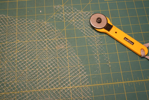 как можно сделать легко и просто вуалетку своими руками из бумаги