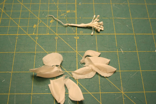 Как сделать цветы сакуры из вуали своими руками