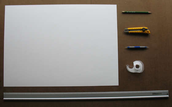 торшер своими руками из бумаги