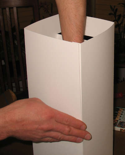 торшер своими руками из бумаги