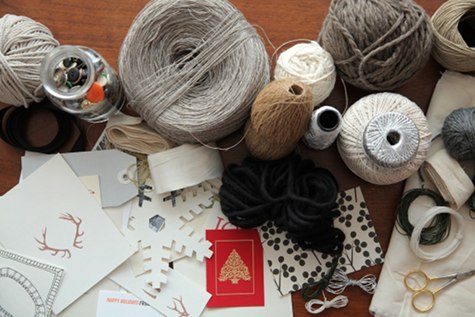 украшение подарков на новый год