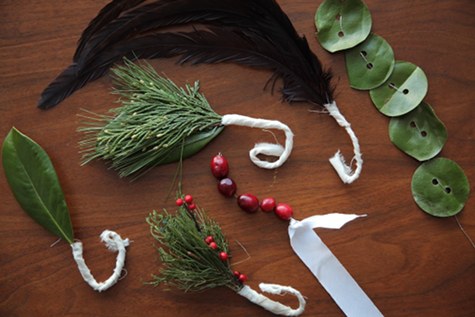 украшение подарков на новый год