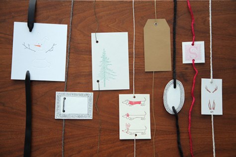 украшение подарков на новый год