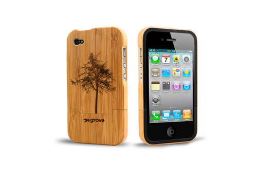 деревянный корпус iPhone