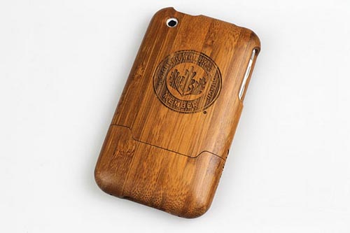 деревянный корпус iPhone